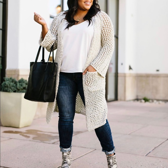 Dash of Pink Sweaters - Coffee Shop Two-Tone Cardigan In Light Olive